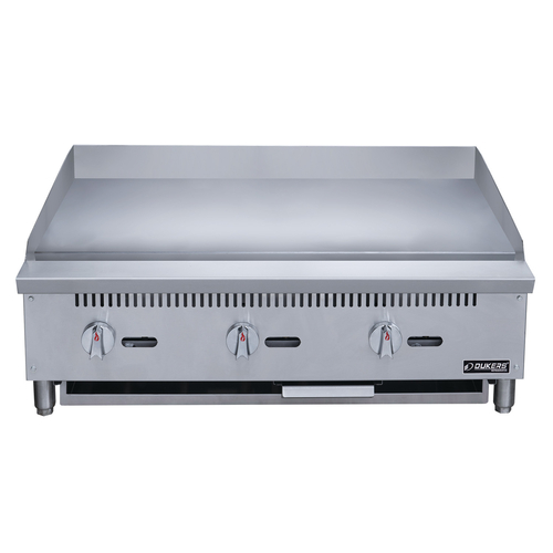 Griddle, gas, countertop, 36", 3/4" thick