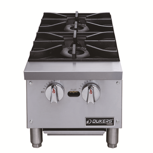 Hotplate, Countertop, Gas 12"