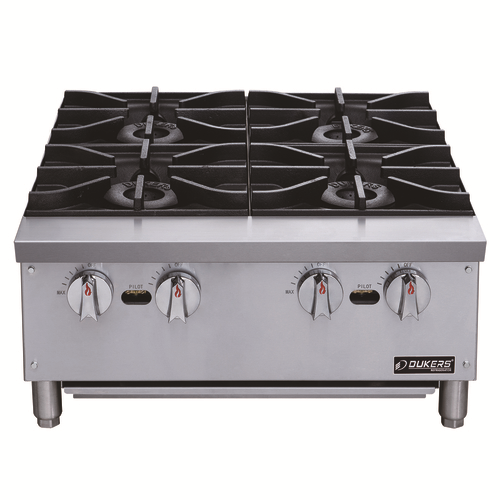 Hotplate, Countertop, Gas 24"