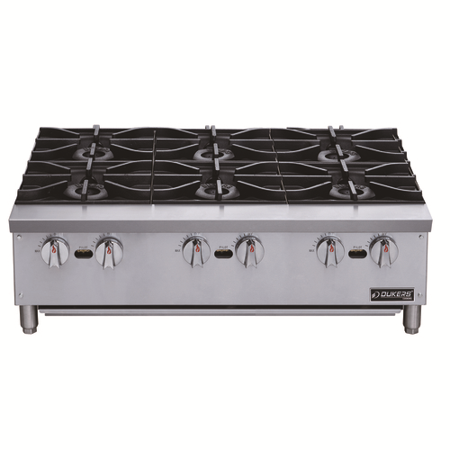Hotplate, Countertop, Gas 36"