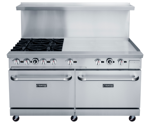 Range, 60", 4 Burners, 36" Griddle