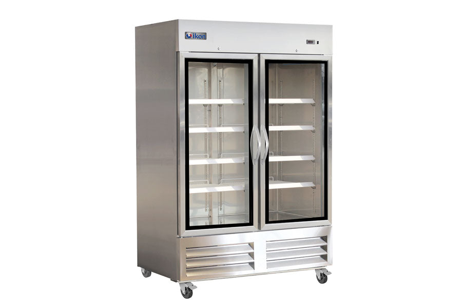 Upright bottom mount refrigerator