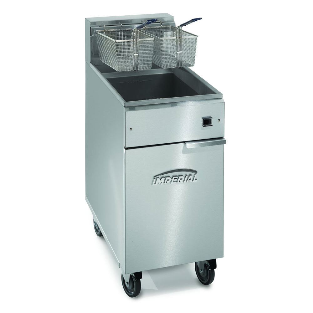 Imperial IFS-40-E 16" 40 lb. Commercial Electric Fryer - 240v