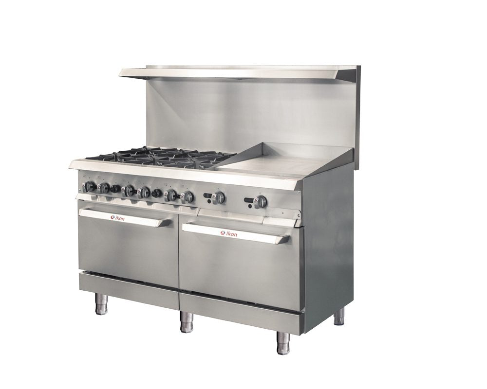 Range 60" - 6 burners - 24" T-stat griddle