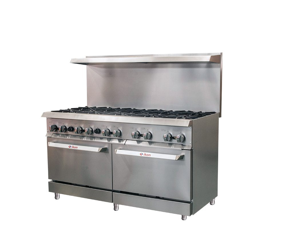 Range 60" - 6 burners - 24" manual griddle