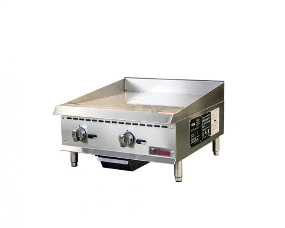 Manual griddle - 24”