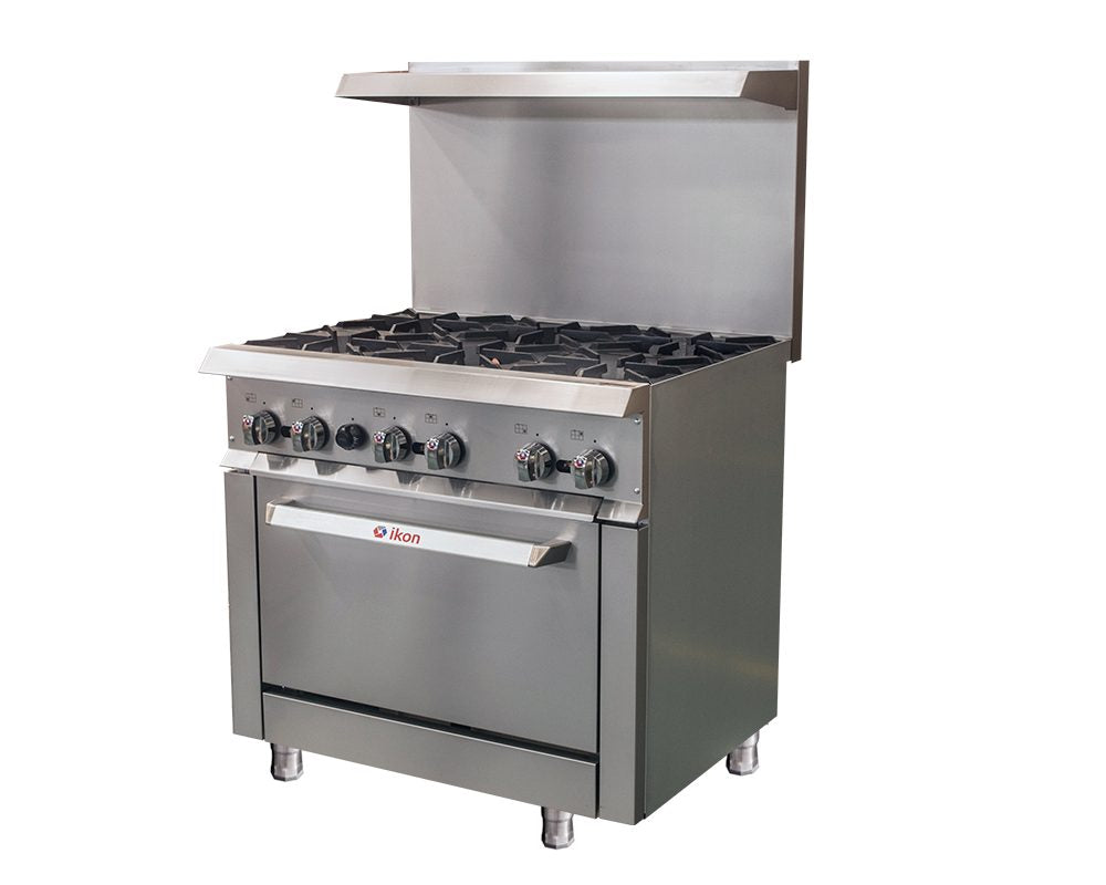 Gas range - 6 burners with oven