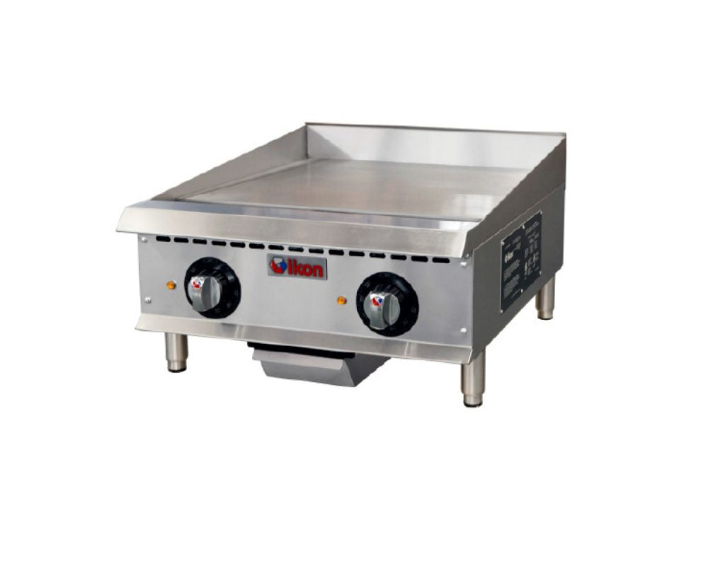 Electric Thermostatic griddle - 24”