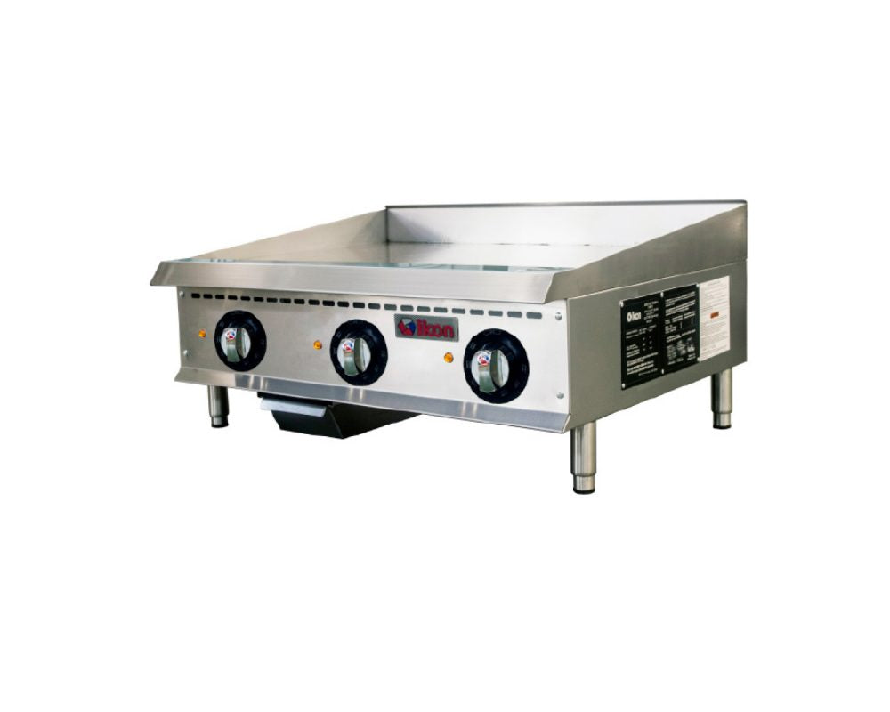 Electric Thermostatic griddle - 36”