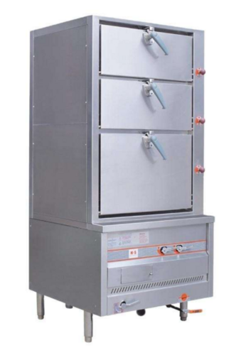 Dukers DCSC36 Steamer, Convection, Gas, Floor Model 36"