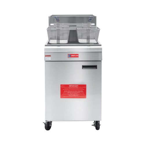Wesstlake GF150-P Fryer, Gas, Floor Model, Full Pot