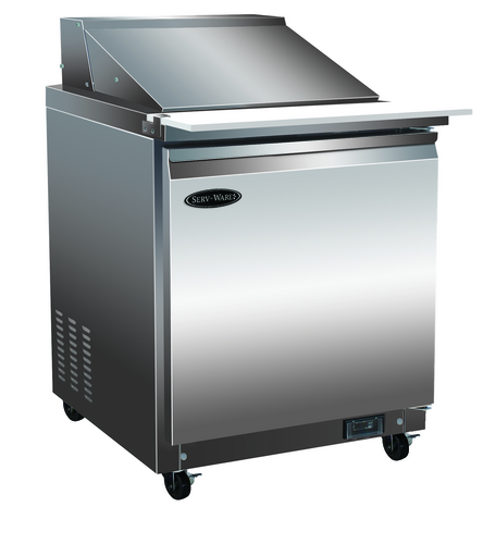 Serv-Ware SP29-12M-HC Refrigerated Counter, Mega Top Sandwich / Salad Unit