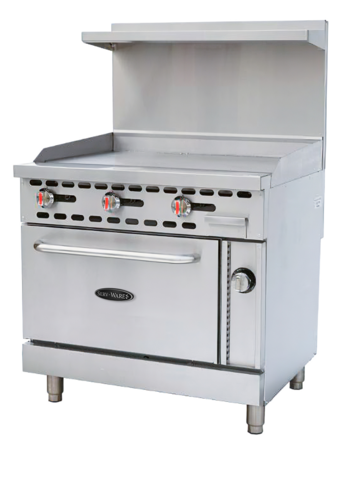 Serv-Ware SWGO-36-LP Griddle, Gas, Floor Model