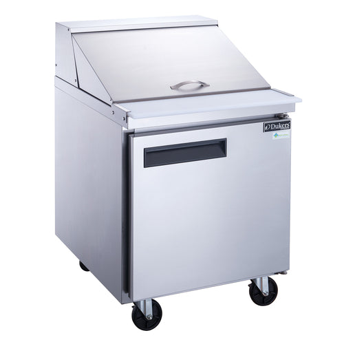 Dukers DSP29-12M-S1 Refrigerated Counter, Mega Top Sandwich / Salad Unit 29-1/8"