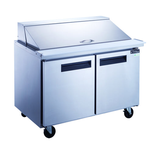Dukers DSP48-18M-S2 Refrigerated Counter, Mega Top Sandwich / Salad Unit 48-1/4"