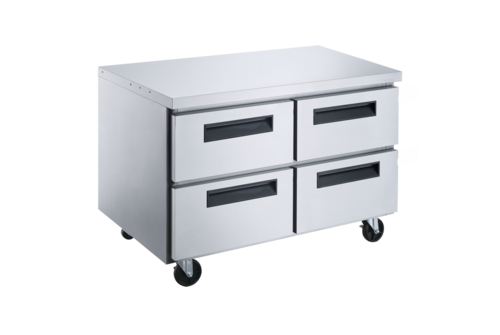 Dukers DUC60R-D4 Refrigerator, Undercounter, Reach-In 60"