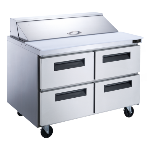 Dukers DSP60-16-D4 Refrigerated Counter, Sandwich / Salad Unit 60"