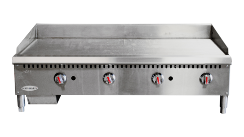 Serv-Ware SMGS-48 Griddle, Gas, Countertop