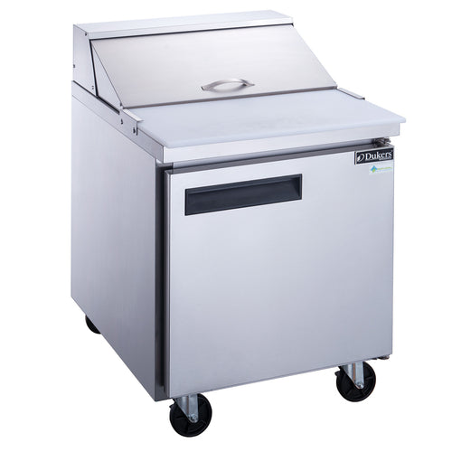Dukers DSP29-8-S1 Refrigerated Counter, Sandwich / Salad Unit 29-1/8"