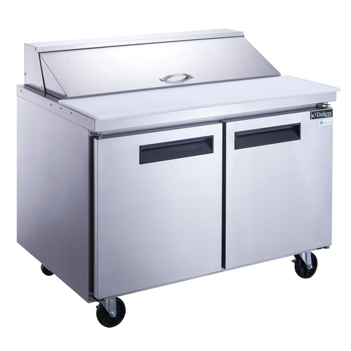 Dukers DSP48-12-S2 Refrigerated Counter, Sandwich / Salad Unit 48-1/4"
