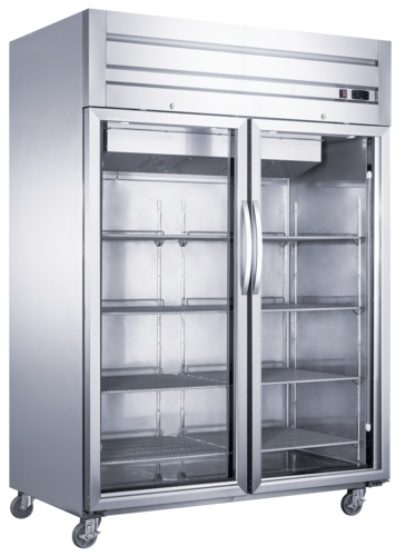 Dukers D55AR-GS2 Refrigerator, Reach-In 55-1/8" Two Section