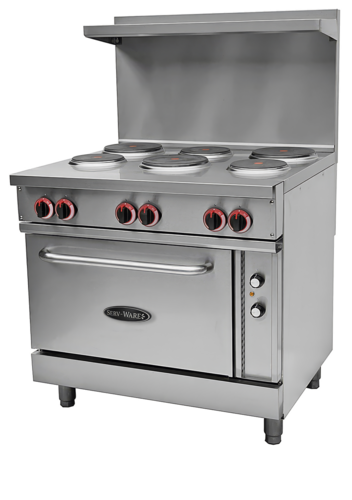 Serv-Ware SWER-36 Range, 36" Restaurant, Electric