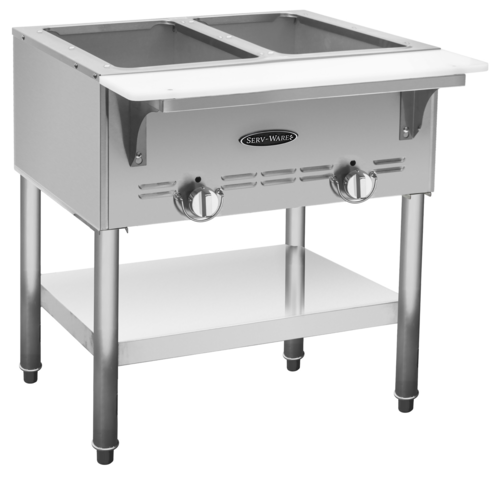 Serv-Ware SWGST-2-LP Serving Counter, Hot Food, Gas