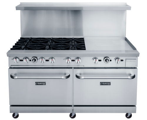 Dukers DCR60-6B24GM Range, 60" Restaurant, Gas