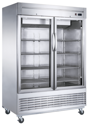 Dukers D55R-GS2 Refrigerator, Reach-In 55-1/8" Two Section