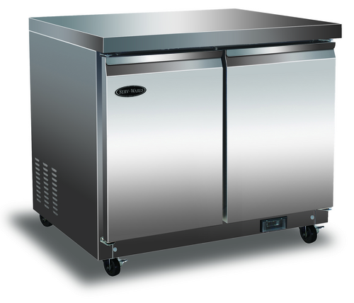 Serv-Ware UCR-36-HC-T Refrigerator, Undercounter, Reach-In