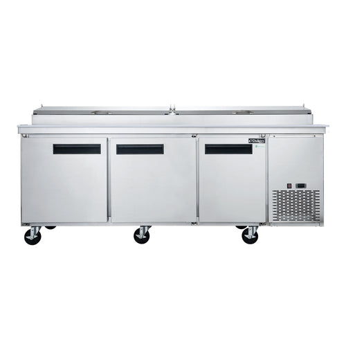 Dukers DPP90 Refrigerated Counter, Pizza Prep Table 90"