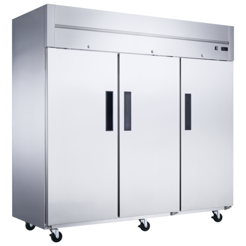 Dukers D83AR Refrigerator, Reach-In 82-5/8" Three Section