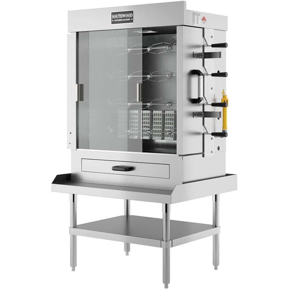 Southwood RG4-LP 20 Chicken Commercial Rotisserie Oven Machine - Propane Gas