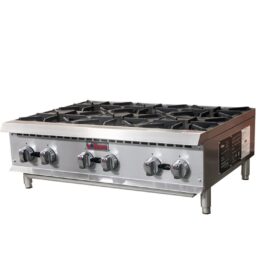 Gas hotplate - 6 burner