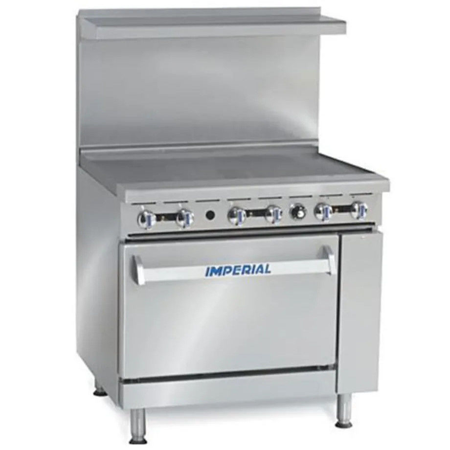 Imperial IR‐G36T‐E 36" Griddle Electric Range w/ Standard Oven